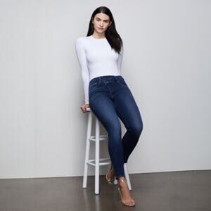 Good American High Rise Jeans - Dark Blue
